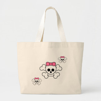 Lil Schädel-Tasche Jumbo Stoffbeutel
