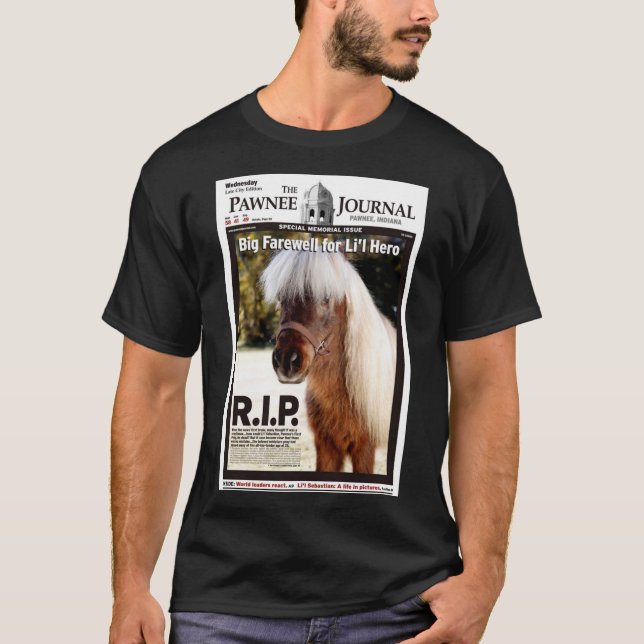 Lil Sebastian - Großer Abschied für Li&x27;l Hero  T-Shirt (Vorderseite)