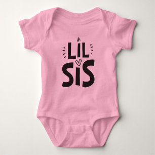 LIL SIS BABY moderner, feiner, lustiger Skandinavi Strampler
