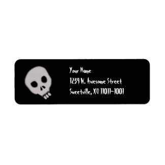 Lil Skull, étiquettes d'adresse de retour