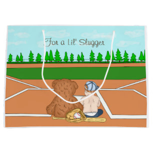 Lil' Slugger Baseball als Kind Große Geschenktüte