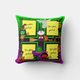 Lil Spooks Foto Pillow, TEMPLATE Kissen