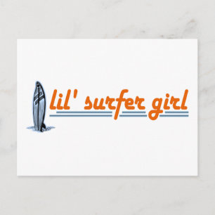 Lil Surfer Girl Postkarte