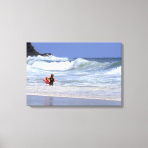 LI'L SURFER TYP 16x24 Leinwanddruck