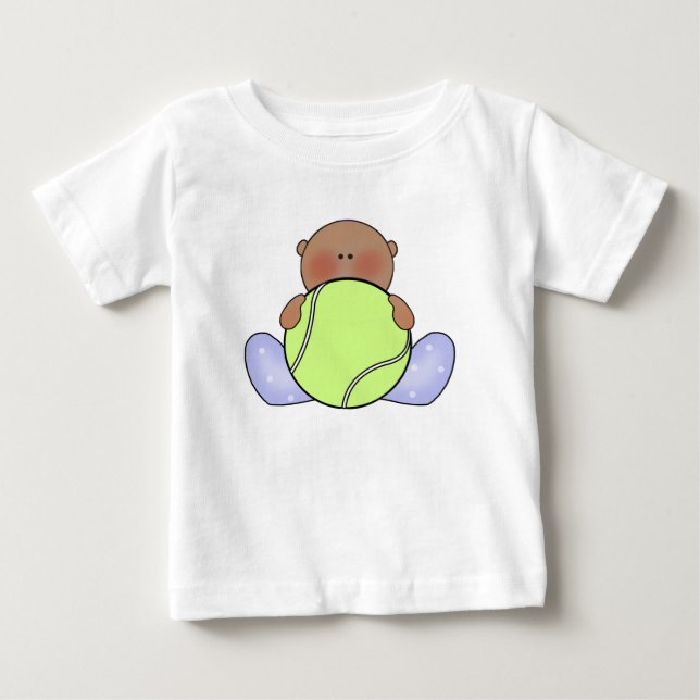 Lil Tennis Baby Boy - Ethnic Baby T-shirt (Vorderseite)