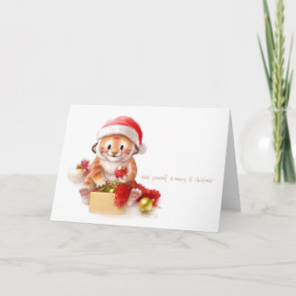 lil Tiger-Weihnachtskarte 2010 Feiertagskarte