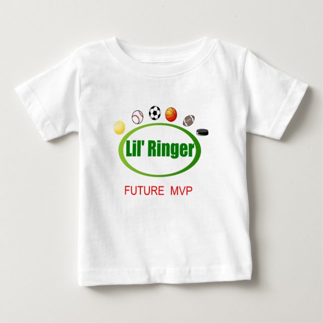 Lil Wecker-Zukunft MVP Baby T-shirt (Vorderseite)