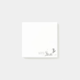 Lil Wolf See-Saw Post-it Notes Post-it Klebezettel