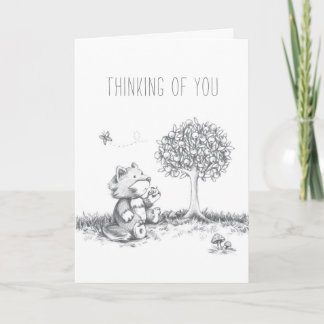 Lil Wolf Summer Card Karte