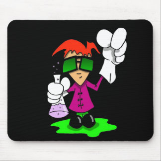 Lil wütende Wissenschaftlerdunkelheit Mousepad