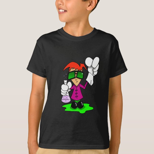 Lil wütender Wissenschaftler T-Shirt (Vorderseite)