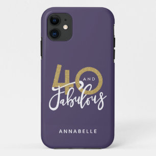 lila 40 und fabelhafte Fall-Mate iPhone Case-Mate iPhone Hülle