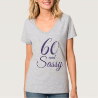Lila 60 und Sassy Geburtstagsgeschenk