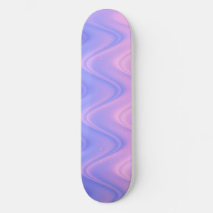 Lila Abstrakt Skateboard