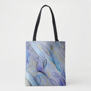 Lila abstrakt tasche