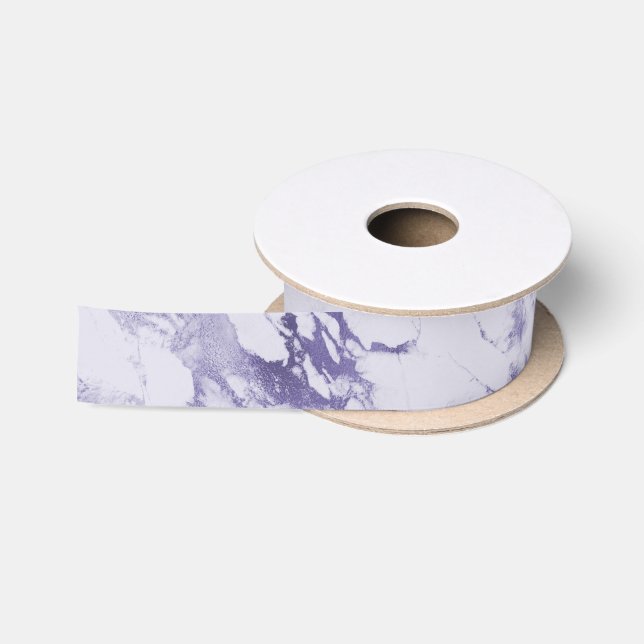 Lila Abstrakte Fantasie Satinband (Spule)