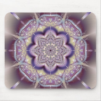 Lila abstrakter Kunst-Entwurf Mousepad
