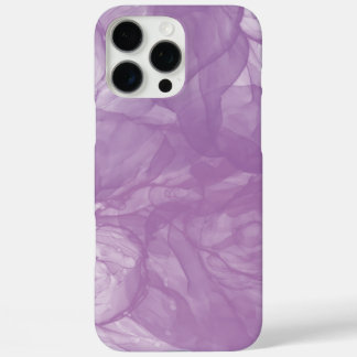 Lila Abstrakter Tintenfluss - Weichheit und Myster iPhone 16 Pro Max Hülle