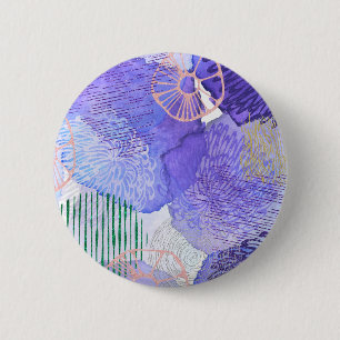 Lila abstraktes Design Button