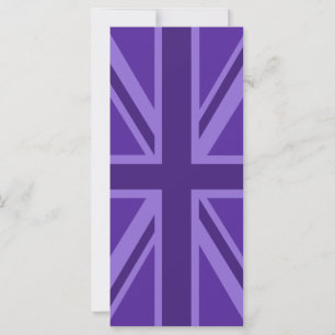 Lila Accent Union Jack Decor