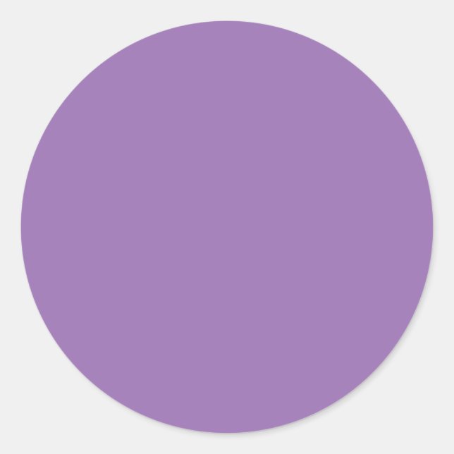 Lila afrikanischer Violet-Trend - Farbanpassung Runder Aufkleber (Vorderseite)