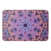 Lila Alien Kaleidoskopie Mandala