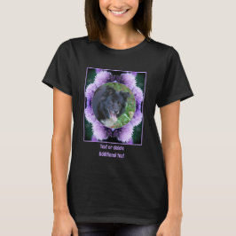 Lila Allium Personalisiert Ihr eigenes Foto gestal T-Shirt