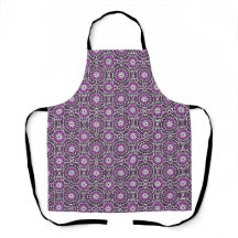 Lila altes islamisches Mandala-Muster