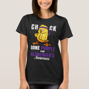 lila Alzheimer-Küken T-Shirt