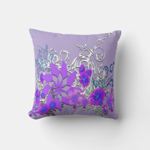Lila amerikanischer MoJo-Pillow Kissen