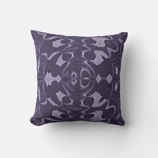 Lila amerikanisches MoJo-Pillow Kissen (Vorderseite)