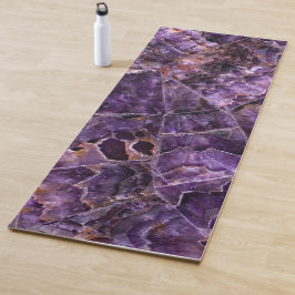 Lila Amethyst Stone Yoga Mat Yogamatte