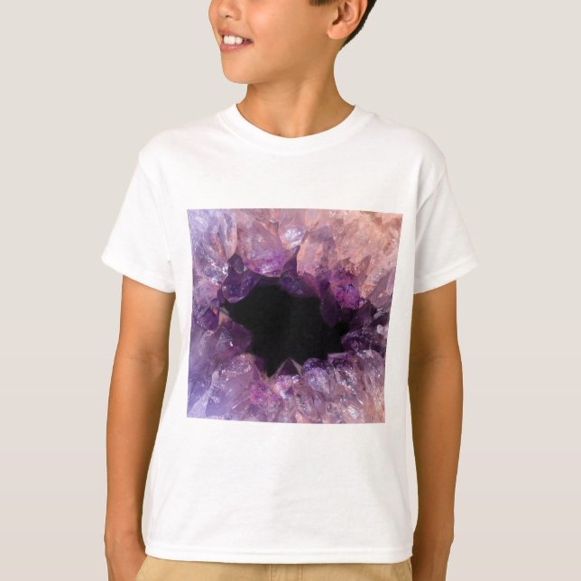 Lila Amethyst T-Shirt (Vorderseite)