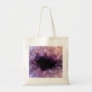 Lila Amethyst Tragetasche