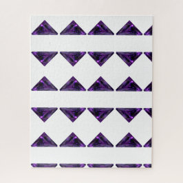 Lila Amethyst Triangle Gemstone