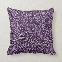 Lila Amethyst Vintager Kissen