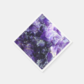 Lila Amethyste Serviette