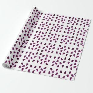 Lila Amethywrapping-Papier Geschenkpapier