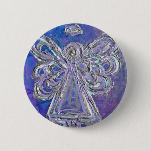 Lila Angel Button-Button Button