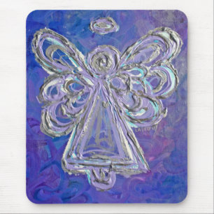 Lila Angel Mousepad