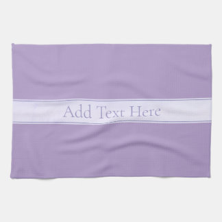 Lila, anpassbarer eleganter Leichtlavender Geschirrtuch