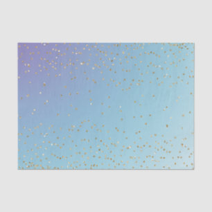 Lila Aqua Gold Sparkone Seidenpapier