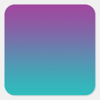 Lila & Aquamarin Ombre
