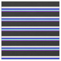 Lila, Aquamarine, Blau, Minzcreme und Schwarz