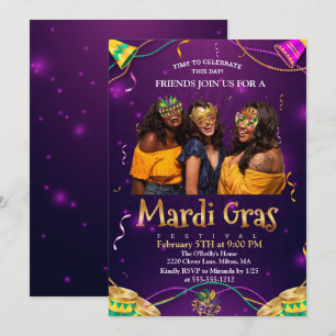 Lila   Aquamarine Masquerade Masken Mardi Gras Par Einladung