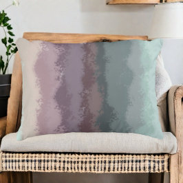 Lila aquamariner Gradient ombre modern abstrakt ge Dekokissen