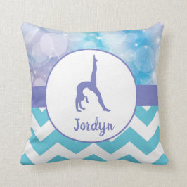 Lila aquamarines Aqua-Gymnastikthrow-Kissen Kissen