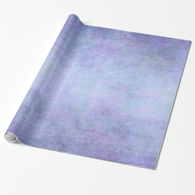 Lila, aquamarines Blau, Aqua und violetter Geschenkpapier (Ungerollt)