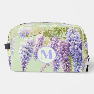 Lila Aquarellblütenwisteria lilac botanisch Waschbeutel