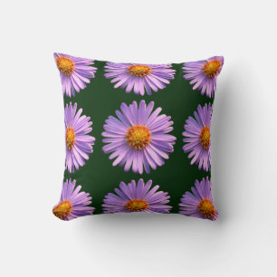 Lila Aster Kissen